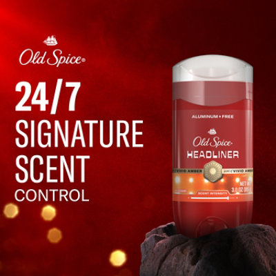 Old Spice Red Collection Headliner Deodorants Stick - 3 Oz - Image 2