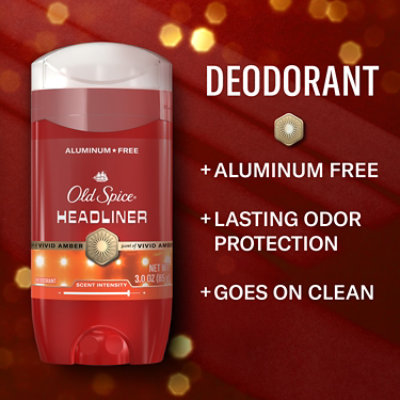 Old Spice Red Collection Headliner Deodorants Stick - 3 Oz - Image 3