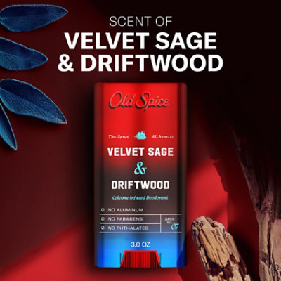 Old Spice Red Collection Apdo Sticks Deodorants Stick Velvet Sage - 3 OZ - Image 4