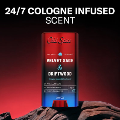 Old Spice Red Collection Apdo Sticks Deodorants Stick Velvet Sage - 3 OZ - Image 2