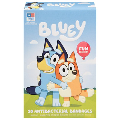 Bluey Anti-bacterial Bandages, Assorted 20 Ct - 20 CT - Image 2