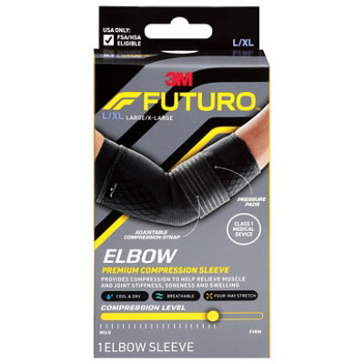 Futuropremium Compression Elbow Sleeve,large/xlarge - EA - Image 1
