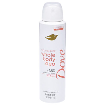 Dove Whole Peach Glow Body Deodorant Spray - 4 Fl. Oz. - Image 2