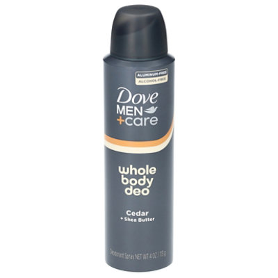 Dove Men Care Deodorant Spray Wholebody Sb & Cedar 4 Fo - 4 FZ - Image 1