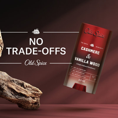 Old Spice Red Collection Apdo Sticks Deodorants Stick Cashmere - 3 OZ - Image 6