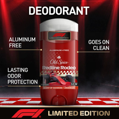 Old Spice Red Collection Apdo Redline Rodeo Deodorants Stick - 3 Oz - Image 1