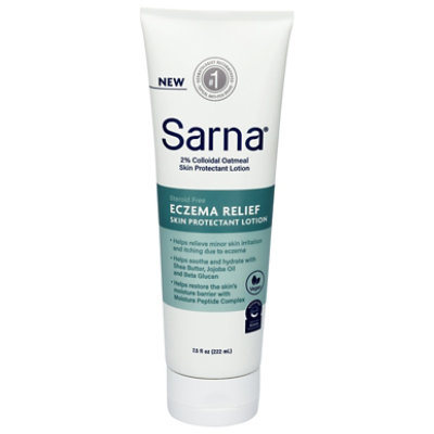 Sarna Steroid Free Eczema Relief Skin Protectant Lotion - 7.5 Fl. Oz. - Image 1