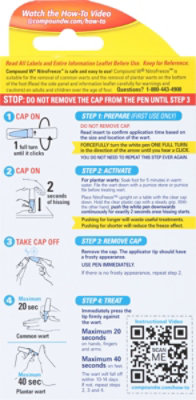 Compound W Nitrofreeze First-aid Pen 6 Applications - 6 CT - Image 4