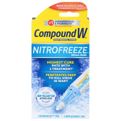 Compound W Nitrofreeze First-aid Pen 6 Applications - 6 CT - Image 1