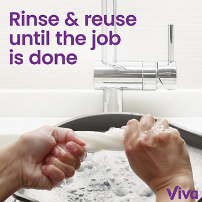 Viva Signature Cloth Paper Towels 86 Sheets Per Roll - 8 Count - Image 6