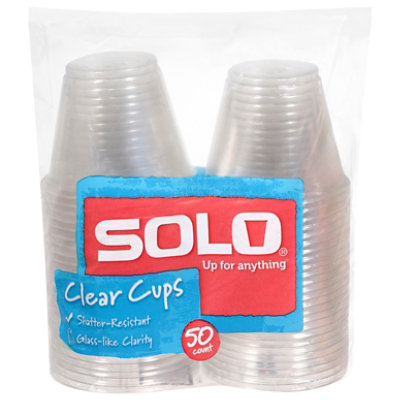 Solo Clear Cup 9 oz - 50 Count - Image 2