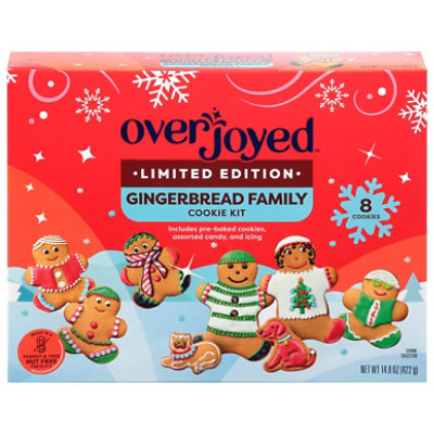 Overjoyed Gingerbread Family Cookie Kit - 14.9 Oz - Image 2