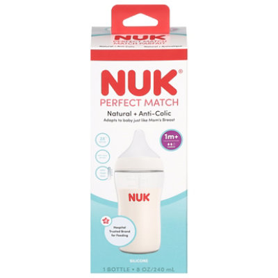 Nuk Perfect Match Natural + Anti-Colic 8 Oz Bottle - Each - Image 4
