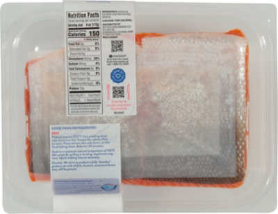 Waterfront Bistro Sockeye Salmon Portions Skin On - 1 Lb - Image 5