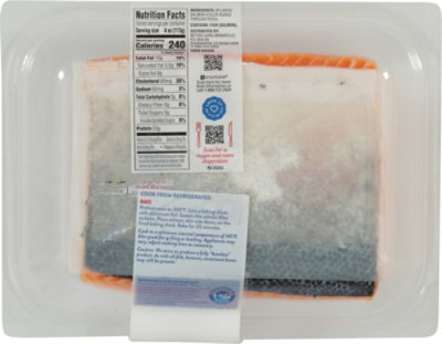Waterfront Bistro Center Cut Skin On Atlantic Salmon - 1 Lb - Image 5