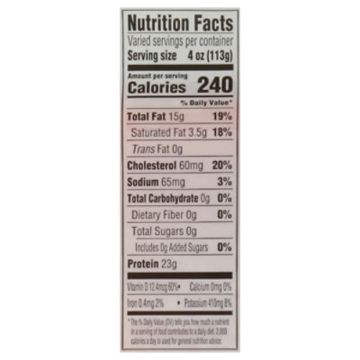 Waterfront Skinless Bistro Atlantic Salmon Portions - 1 Lb - Image 3