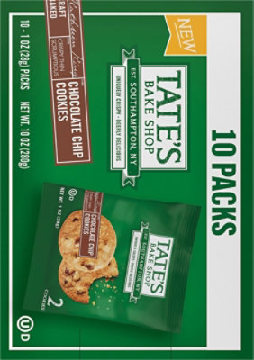 Tates Cookies Chocolate Chip - 10 Oz - Image 5