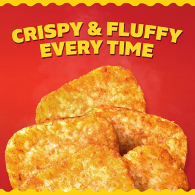 ORE-IDA Crispy Hash Brown Patties, Shredded Potatoes - 48 Oz - Image 3