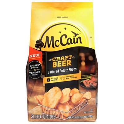 Mccain Craft Beer Battered Potato Slice - 26 OZ - Image 1