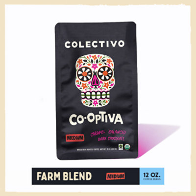 Colectivo Co-Optiva Fto Whole Bean - 12 Oz - Image 2