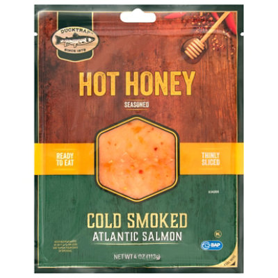 Ducktrap Cold Smoked Hot Honey Atlantic Salmon 4 Oz - 4 OZ - Image 2