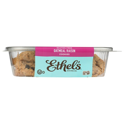 Ethels Oatmeal Raisin Cookies - 9 OZ - Image 1