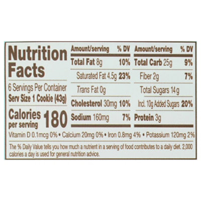 Ethels Oatmeal Raisin Cookies - 9 OZ - Image 3