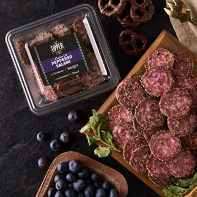 Upper Cut Peppered Salami Meat Cracker Cut - 4.5 OZ - Image 6