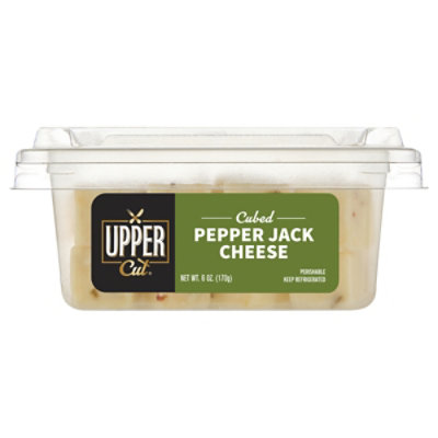 Upper Cut Pepper Jack Cheese Cubed - 6 OZ - Image 2