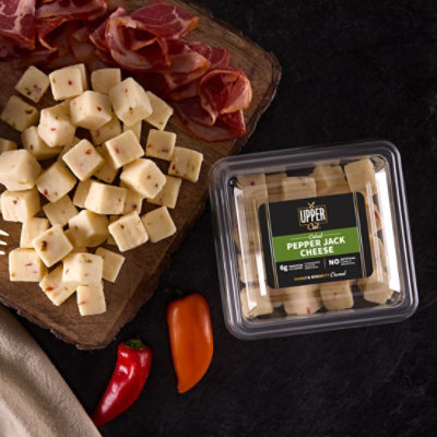 Upper Cut Cubed Pepper Jack Cheese - 6 Oz - Image 5