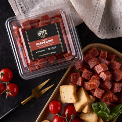 Upper Cut Pepperoni Meat Cubed - 6 OZ - Image 6