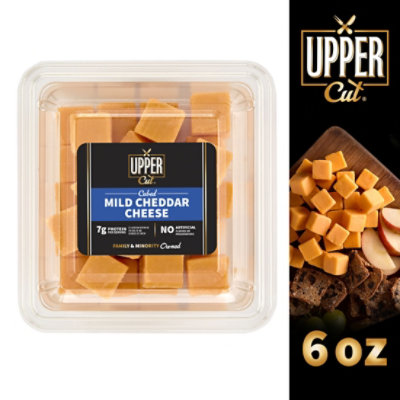 Upper Cut Assorted Variety Cubed Cheese Tray - 12 Oz - tomthumb
