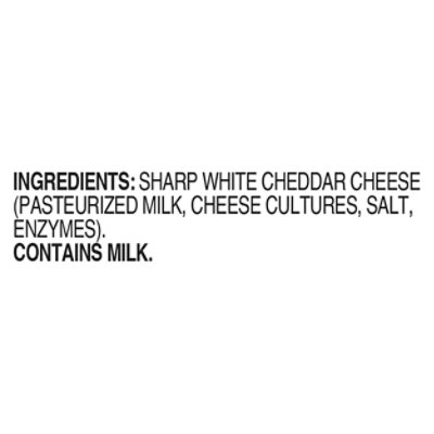 Upper Cut Sharp White Cheddar Cheese Cubed - 6 OZ - Image 4