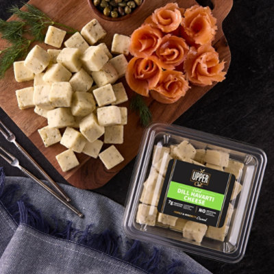 Upper Cut Cubed Dill Havarti Cheese - 6 Oz - Image 6
