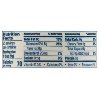 Lucerne Whipped Unsalted Butter 8 Oz - 8 OZ - Image 3