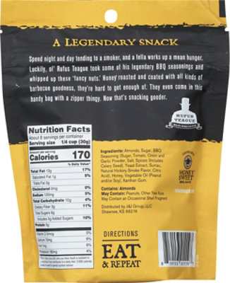 Rufus Teague BBQ Honey Roasted Almonds - 9 Oz - Image 6