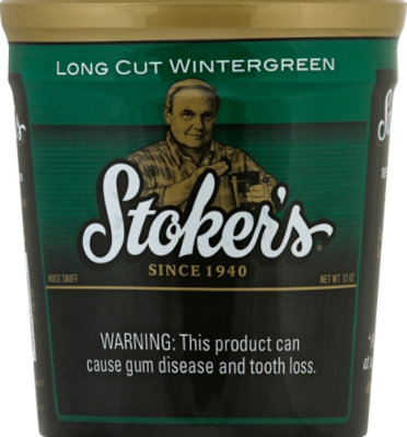 Stoker's Longcut Wintergreen Moist Snuff Tub - 12 OZ - Image 3