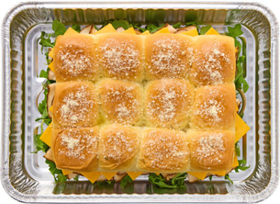 Turkey Cheddar Pull Apart Sliders Catering 12 Count - Each - Image 1