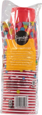 Signature Select Red Plastic Party Cup 25ct Pdq Shp - 25 CT - Image 3