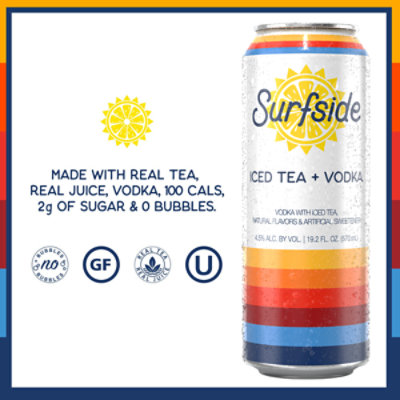 Surfside Iced Tea - 19.2 Fl. Oz. - Image 2