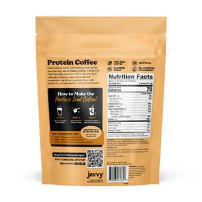 Javvy Protein Coffee  Caramel - 9 OZ - Image 5