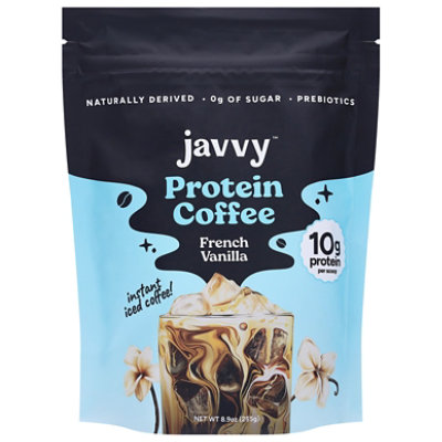 Javvy French Vanilla Protein Coffee Pack - 9 Oz - safeway