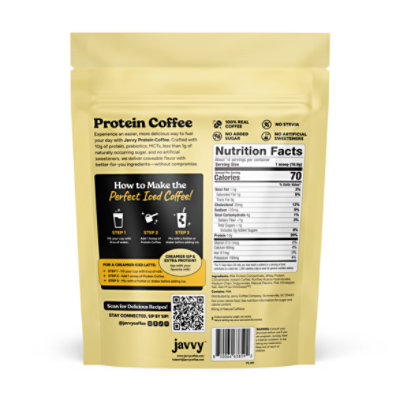 Javvy Original Protein Coffee Drink - 9 Oz - Image 5