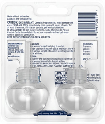 Glade Piso Refill Limited Edition Lemon Zest & Poppy - 2-.67 FZ - Image 4