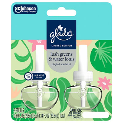 Glade Piso Refill Limited Edition Lush Greens & Water Lotus - 2-.67 FZ - Image 2