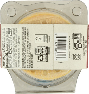 Vermont Creamery Hooper Cow & Goat Aged Cheese - 5 Oz - Image 5