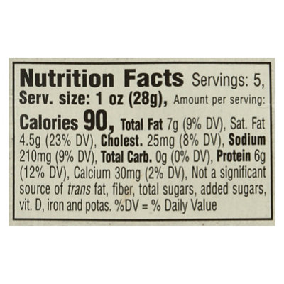 Vermont Creamery Hooper Cow & Goat Aged Cheese - 5 Oz - Image 3