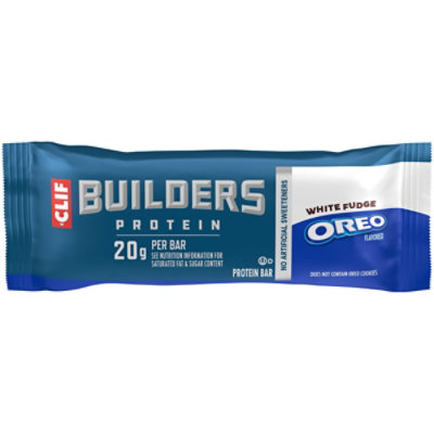 Clif Builders White Fudge Oreo Protein Bar - 2.4 Oz - Image 1