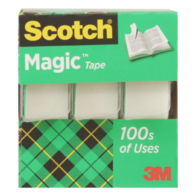 Scotch Magic Tape - 3 Count - Image 1
