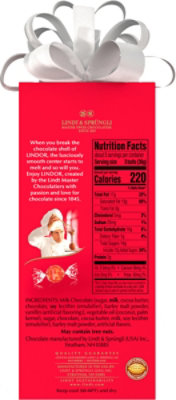 Lindor Milk Chocolate Truffles 6.8oz - 6.8 OZ - Image 6